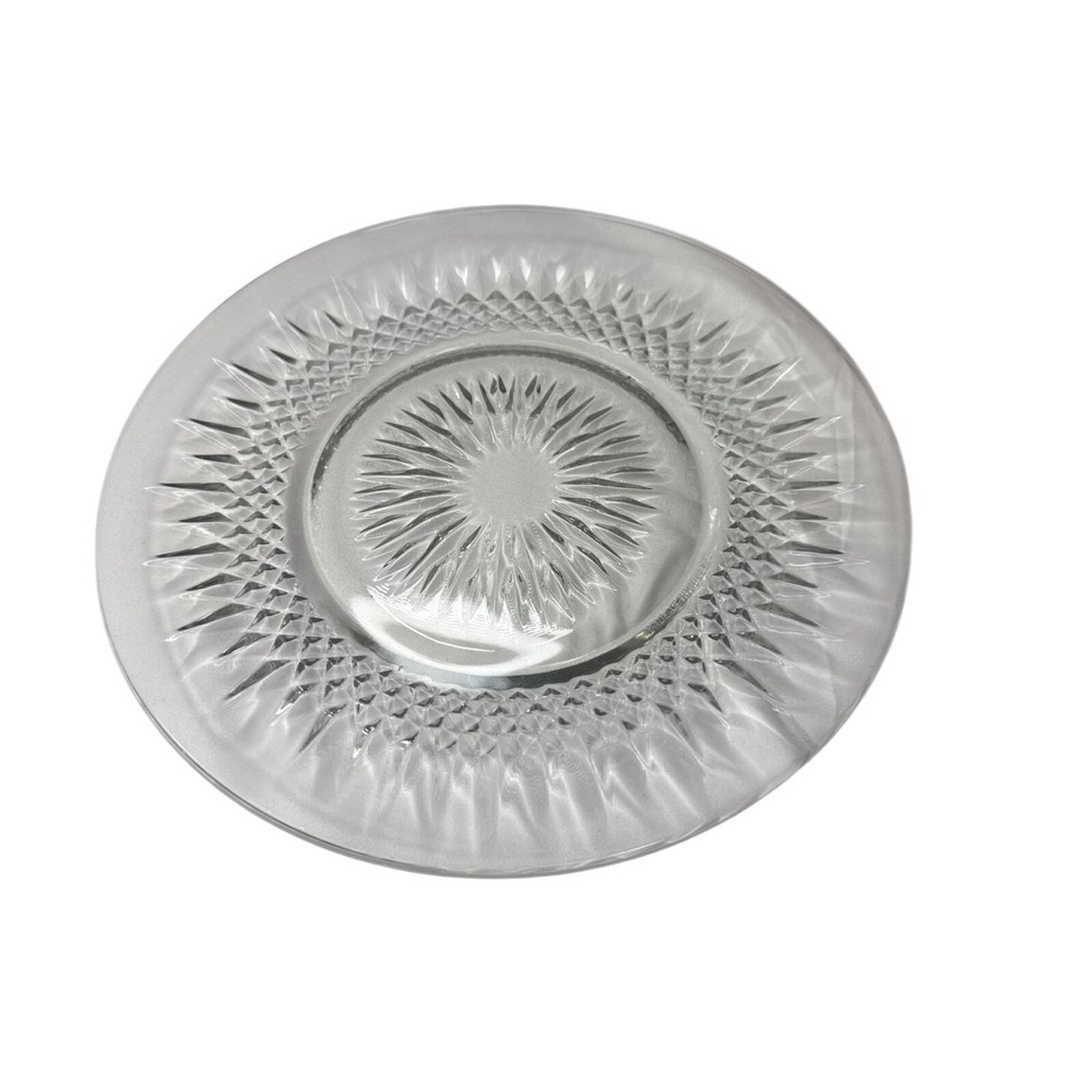 Vintage KIM Classic 10" Glass Dinner Plate Made In Indonesia‎